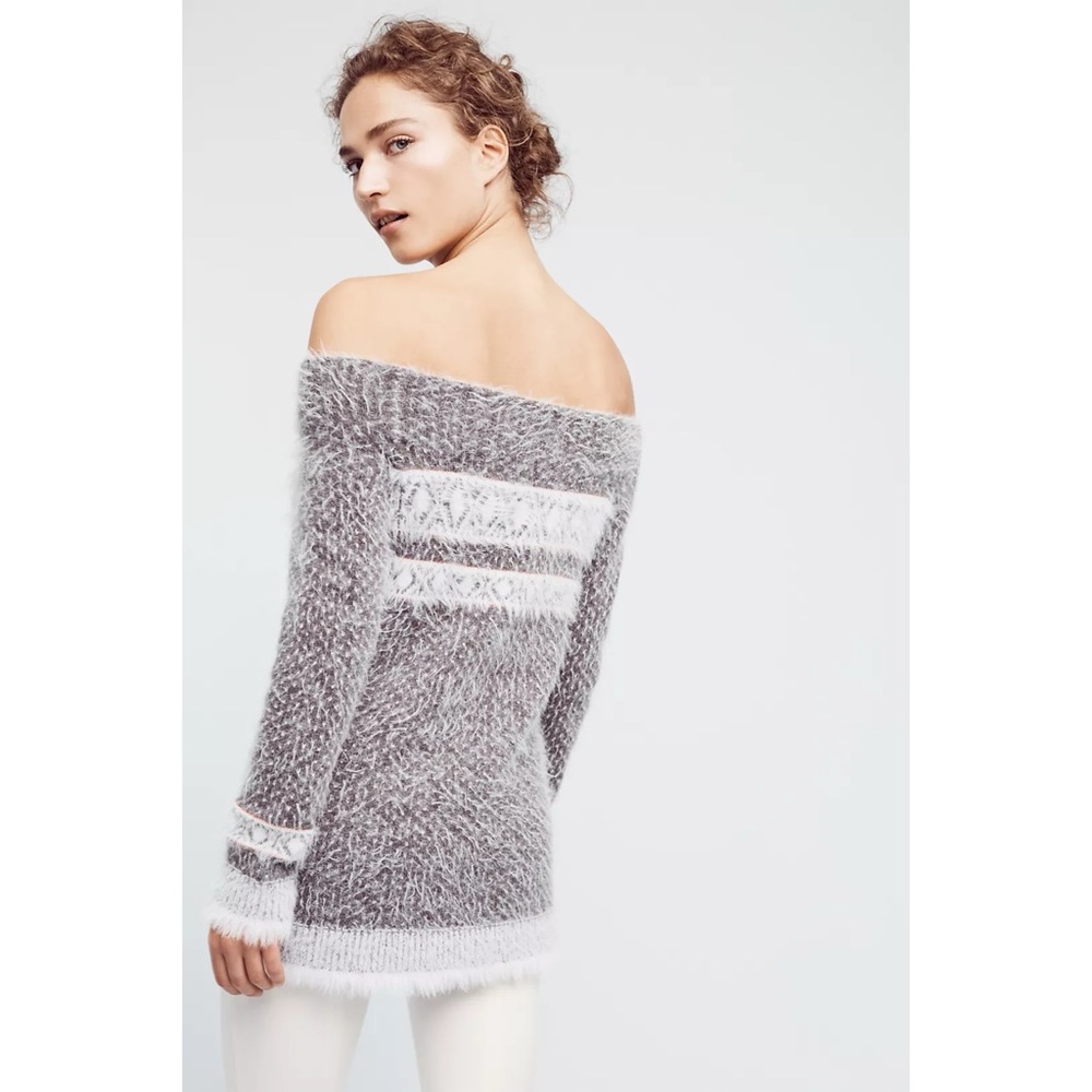 Anthropologie Faroe Off-The-Shoulder Sweater - Picture 2 of 6